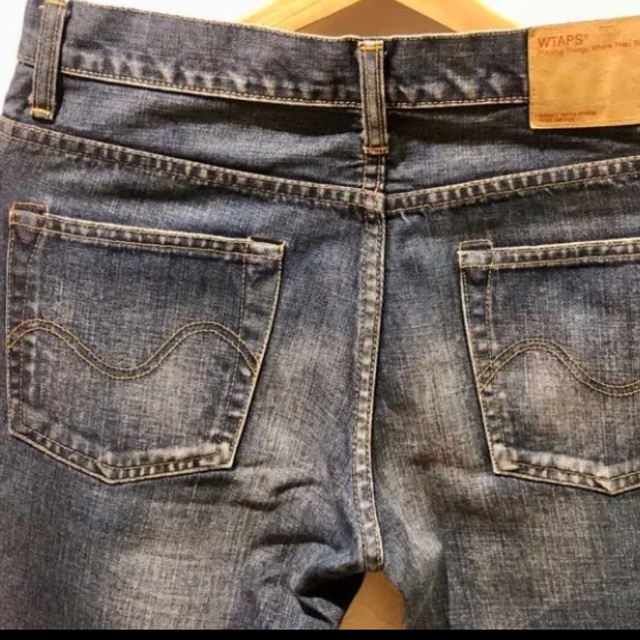 ダブルタップス 10AW BLUESSKINNY TROUSERSDENIM S 4