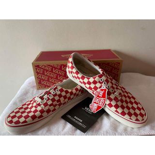 ヴァンズ(VANS)のVANS Era エラ Checkerboard バンズ  チェッカーボード　赤(スニーカー)