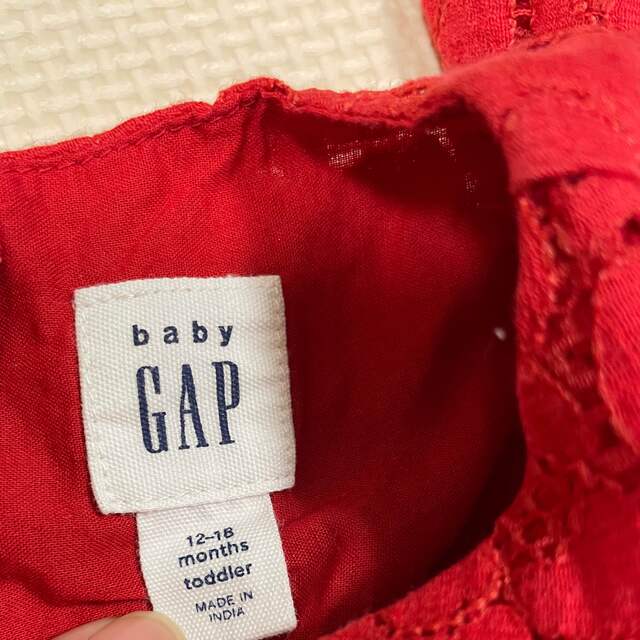 babyGAP(ベビーギャップ)の Baby GAP ワンピ　２点セット キッズ/ベビー/マタニティのベビー服(~85cm)(ワンピース)の商品写真