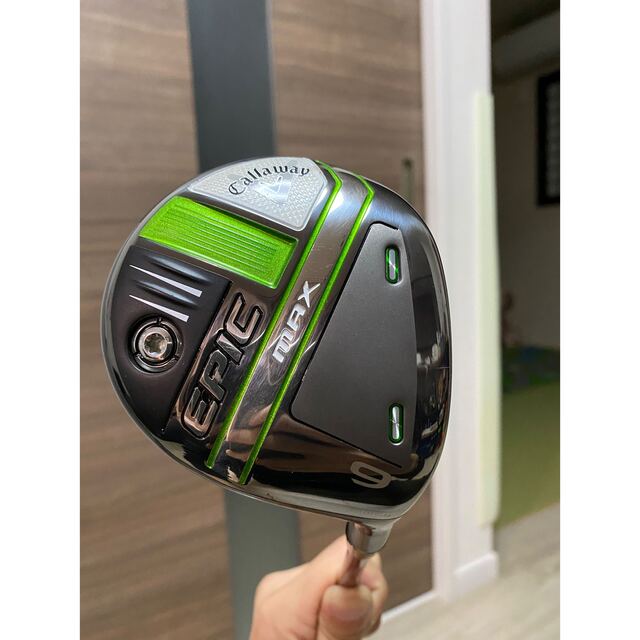 Callaway(キャロウェイ)の希少！！キャロウェイ　エピック　max  9W フェアウェイウッド スポーツ/アウトドアのゴルフ(クラブ)の商品写真