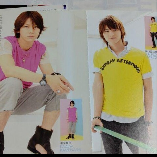 KAT-TUN(カトゥーン)の《2905》KAT-TUN     duet  2009年7月   切り抜き エンタメ/ホビーの雑誌(アート/エンタメ/ホビー)の商品写真