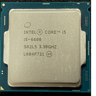 インテレクション(INTELECTION)のIntel Core i5-6600 3.3GHz(PCパーツ)