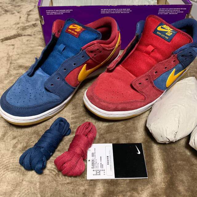NIKE SB DUNK LOW BARCELONA バルセロナ 27cm - スニーカー