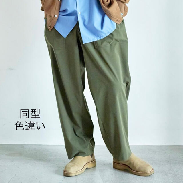2022年最新海外 今季 22AW SAYATOMO サヤトモYASHIKI 2タックベイカー