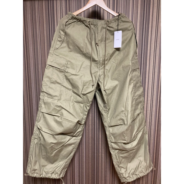 【新品タグ付】HYKE M-51 TYPE SHELL PANTS サイズ4