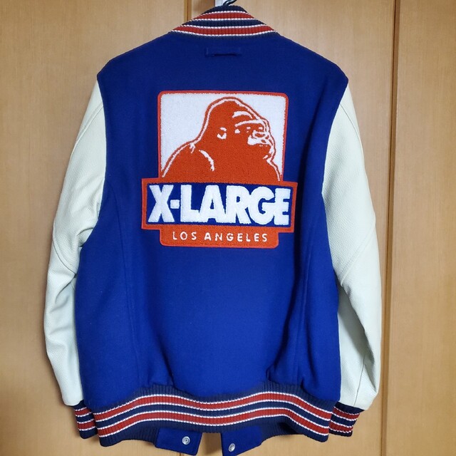 FAT×XLARGE「VARSITY JKT」袖レザースタジャン | www.innoveering.net