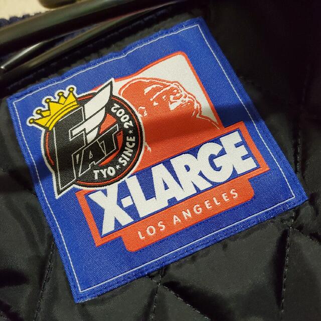 FAT×XLARGE「VARSITY JKT」袖レザースタジャン | www.innoveering.net