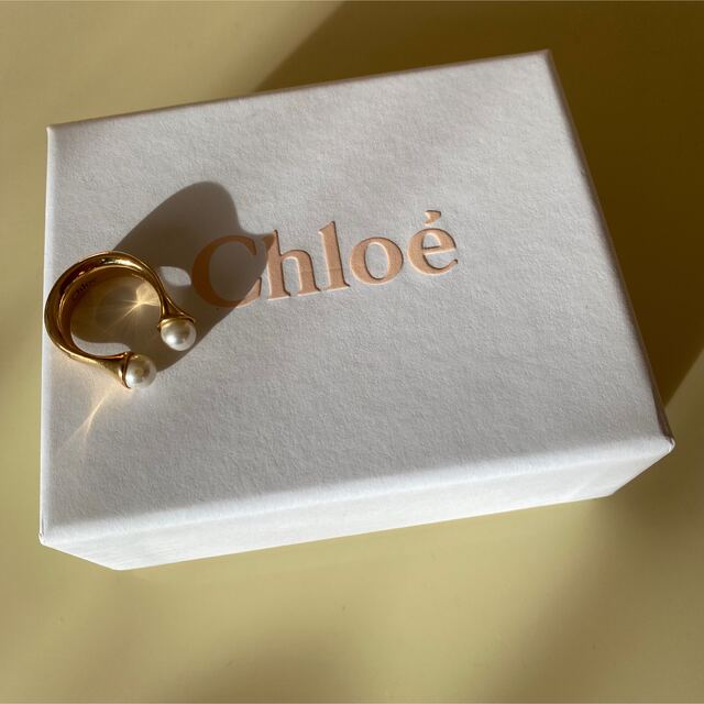 【送料込】Chloe DARCEY ROUND BAGUE パールリング