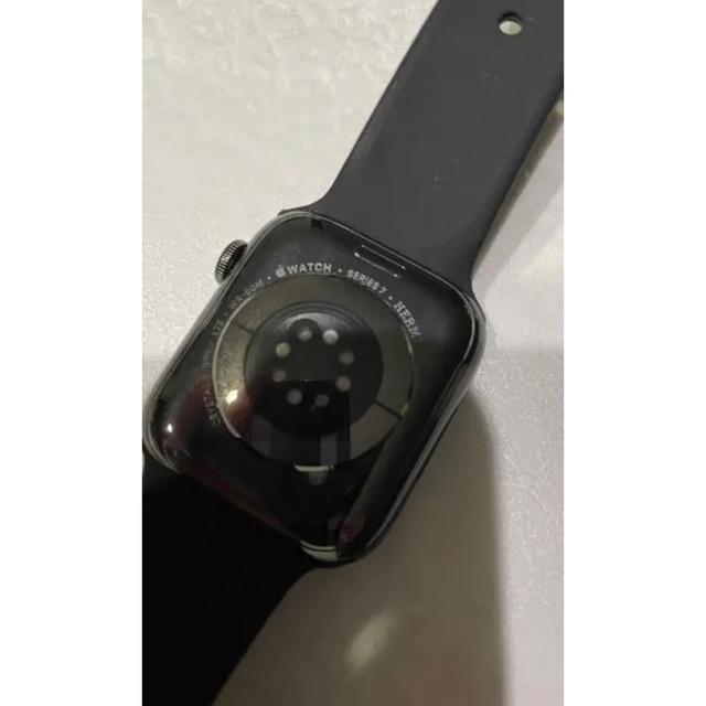 高品質 Watch7 保証付き！Apple - Watch Apple 45mm ブラックステン