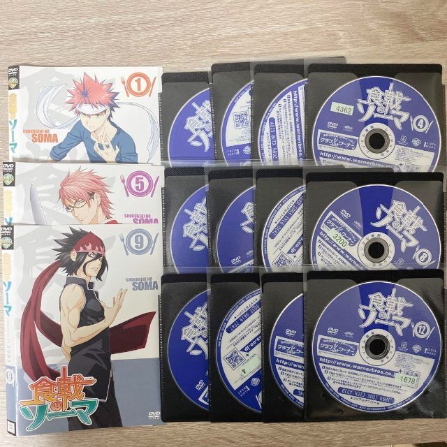 DVD 食戟のソーマ 全12巻セット