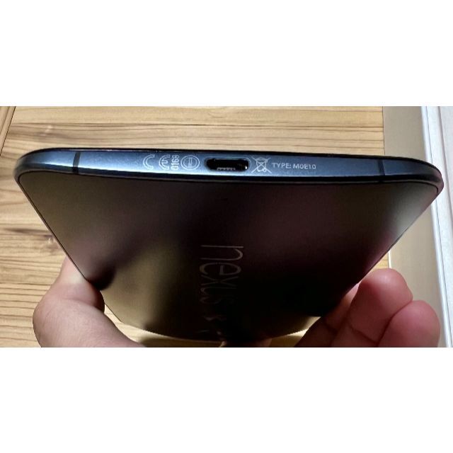 Google Nexus(グーグルネクサス)の【美品】Nexus 6 Midnight Blue 32 GB SIMフリー スマホ/家電/カメラのスマートフォン/携帯電話(スマートフォン本体)の商品写真
