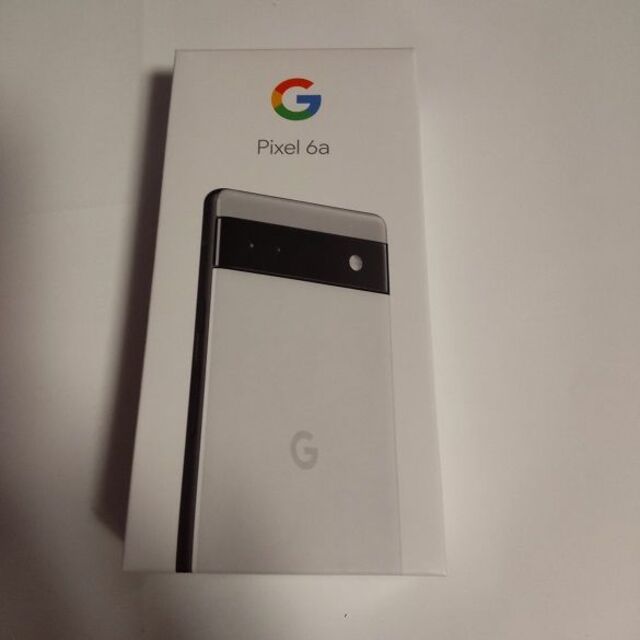 スマートフォン本体Google Pixel 6a 128GB Chalk（白）UQモバイル 未使用