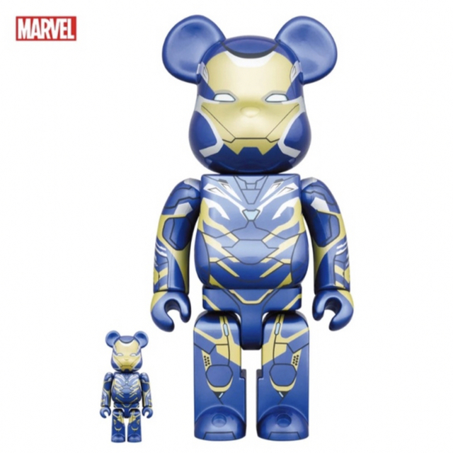 BE@RBRICK IRON MAN RESCUE SUIT 100 & 400