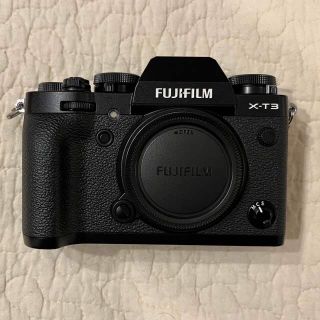 フジフイルム(富士フイルム)のFUJIFILM X-T3 ボディ BLACK 中古美品 おまけ付き(ミラーレス一眼)