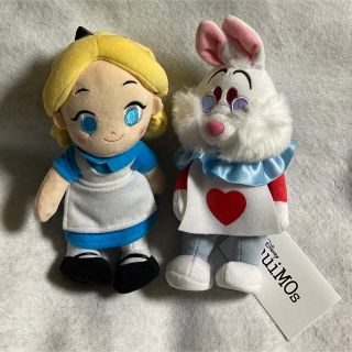 ディズニー(Disney)のディズニー　ぬいもーず　nuiMOs 不思議の国のアリス　アリスと白ウサギ(キャラクターグッズ)