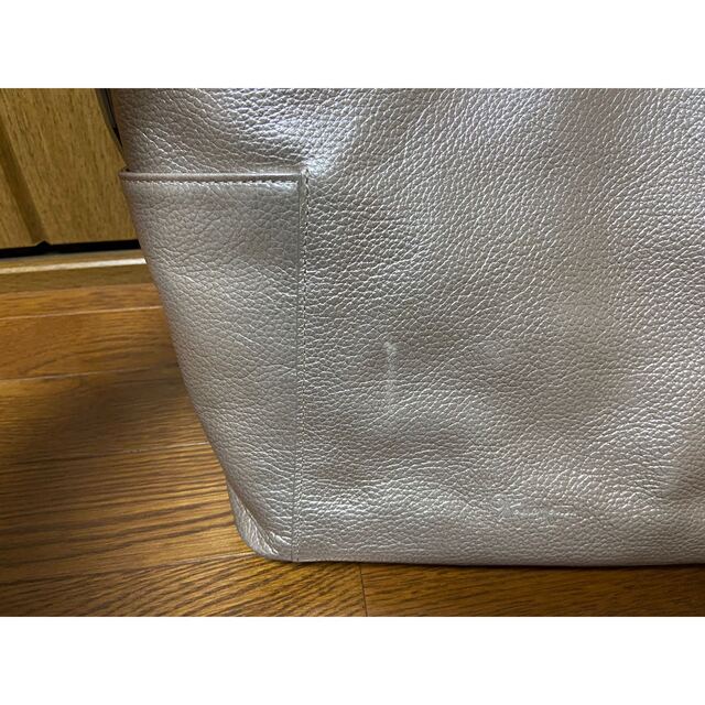 GINZA Kanematsu(ギンザカネマツ)の【カネマツ】レディース ハンドバッグ シルバー レディースのバッグ(ハンドバッグ)の商品写真