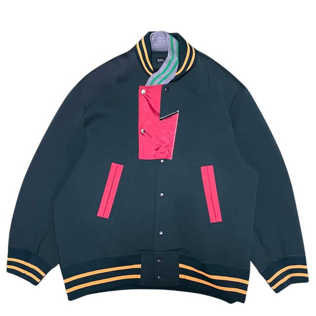 ○新品 kolor 22AW ウールダンボールブルゾン 切替ジャケット 完売品-