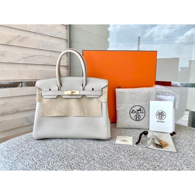 期間限定特別価格 Hermes 人気カラーベトン バーキン30 エルメス