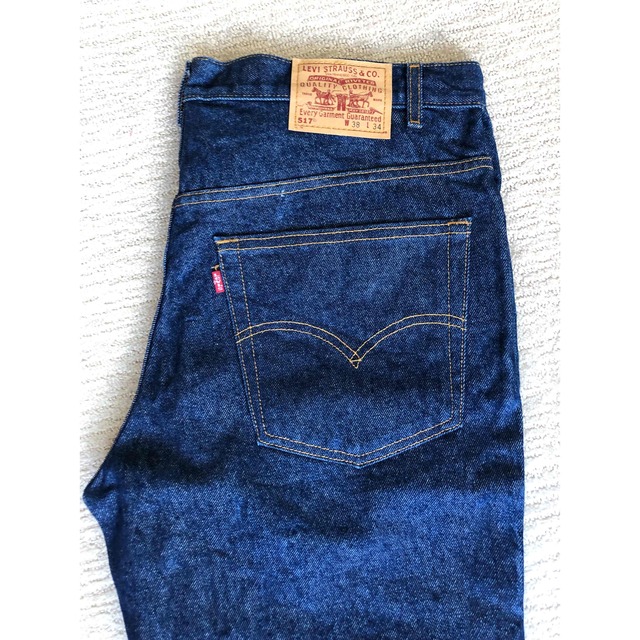 USA仕入れヴィンテージ リーバイス Levi’s 517デニムジーンズ濃紺　6