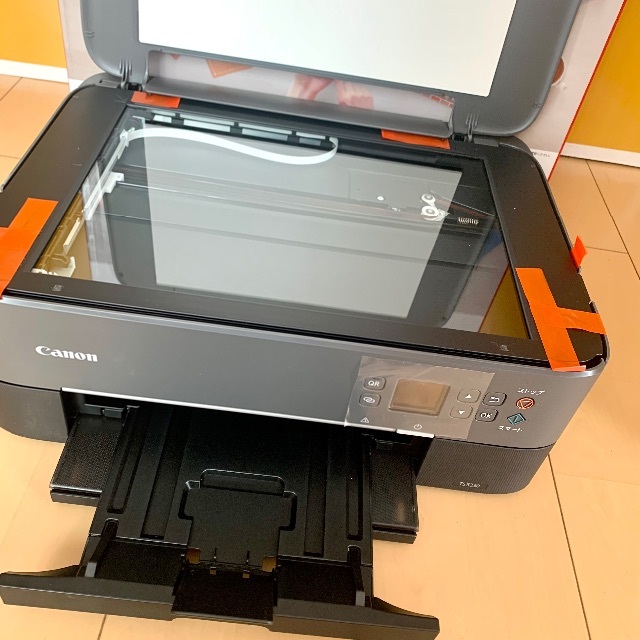 Canon 印刷枚数9枚 ほぼ未使用 Canon Ts5330 キヤノン プリンター