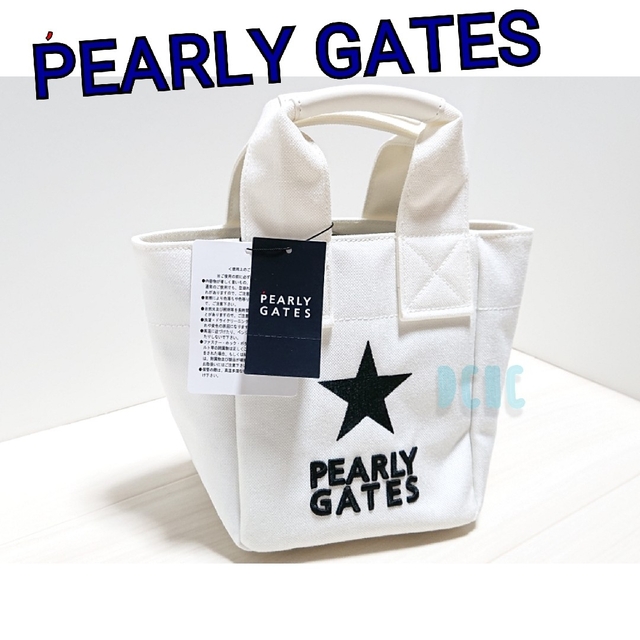 PEARLY GATES - 新品 【ホワイト】パーリーゲイツ トートバッグ 