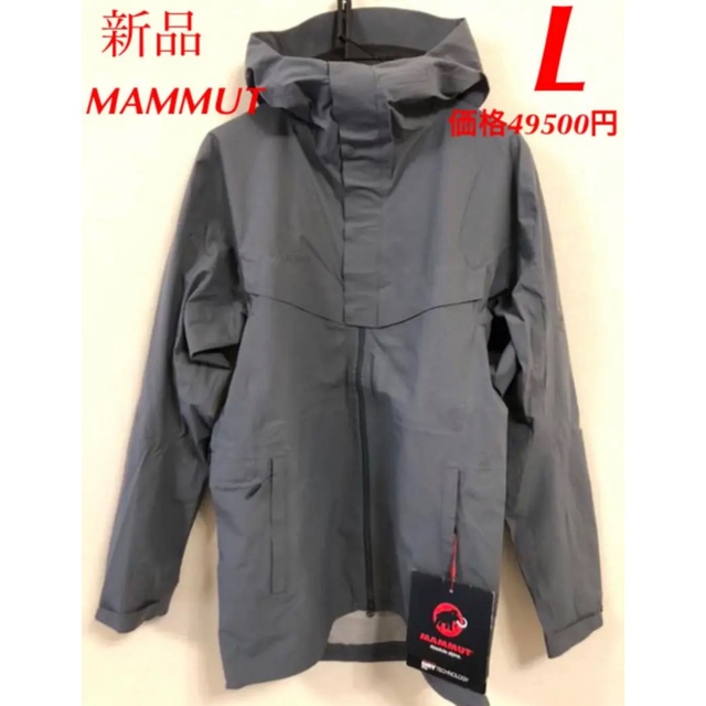 Mammut(マムート)のマムート ジナル HS フーディ ジャケット メンズ　サイズL メンズのジャケット/アウター(マウンテンパーカー)の商品写真