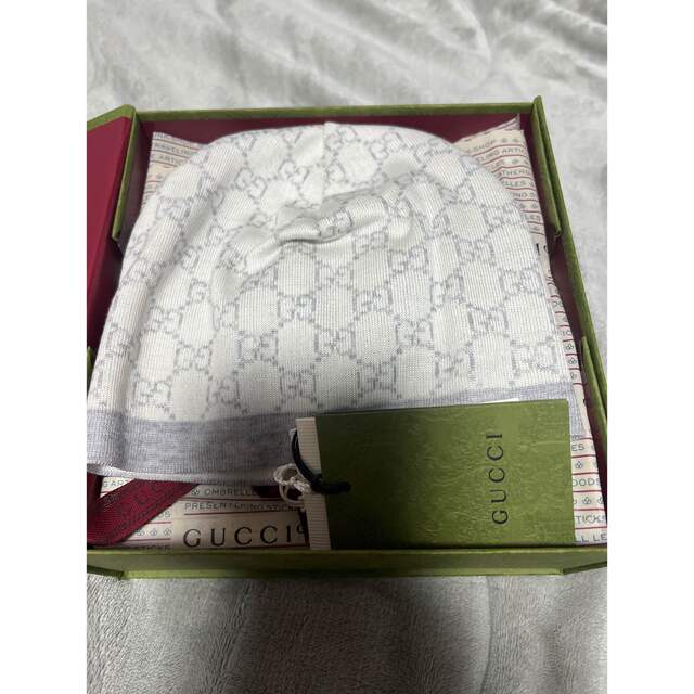 Gucci(グッチ)のGUCCIニット帽子　ベビーニット帽子 キッズ/ベビー/マタニティのこども用ファッション小物(帽子)の商品写真