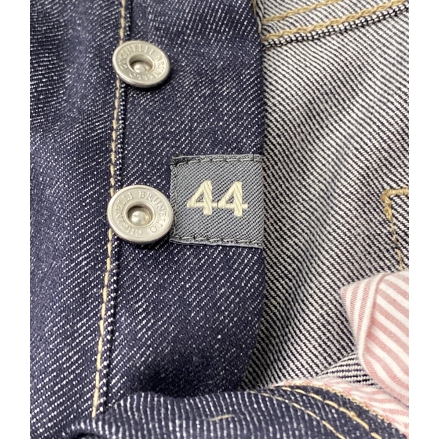 BRUNELLO CUCINELLI(ブルネロクチネリ)の美品 ブルネロクチネリ ジーンズ デニムパンツ ロゴ刺繍 メンズ 44 メンズのパンツ(デニム/ジーンズ)の商品写真