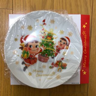 フジヤ(不二家)の不二家ペコちゃんクリスマスプレート 2019(ノベルティグッズ)