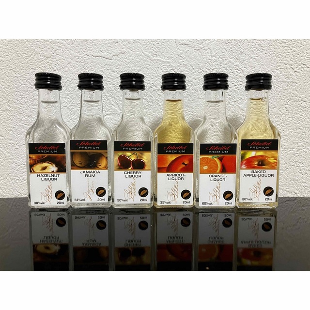 製菓用リキュール6種セット 食品/飲料/酒の食品/飲料/酒 その他(その他)の商品写真