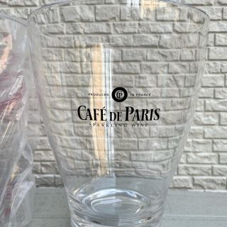 非売品　カフェドパリ　ワインクーラー2個　シャンパングラス12個　セット(アルコールグッズ)