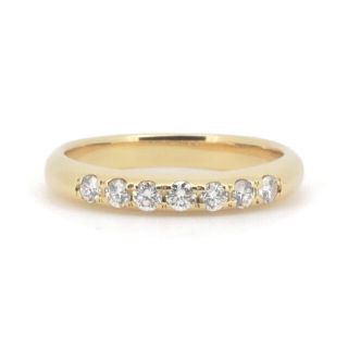 ミキモト(MIKIMOTO)のミキモト ダイヤモンド リング 10.5号 0.25ct K18YG(18金 イエローゴールド)(リング(指輪))