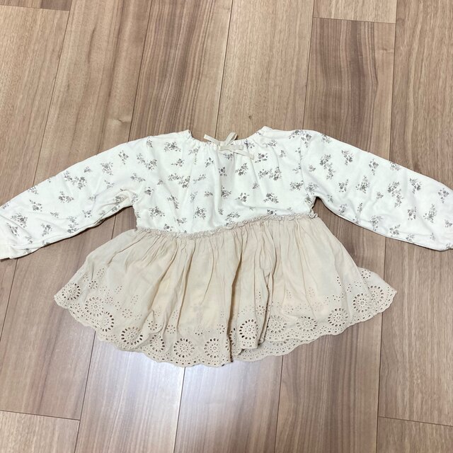 tete a tete(テータテート)のテータテート　裏毛チュニック キッズ/ベビー/マタニティのキッズ服女の子用(90cm~)(その他)の商品写真