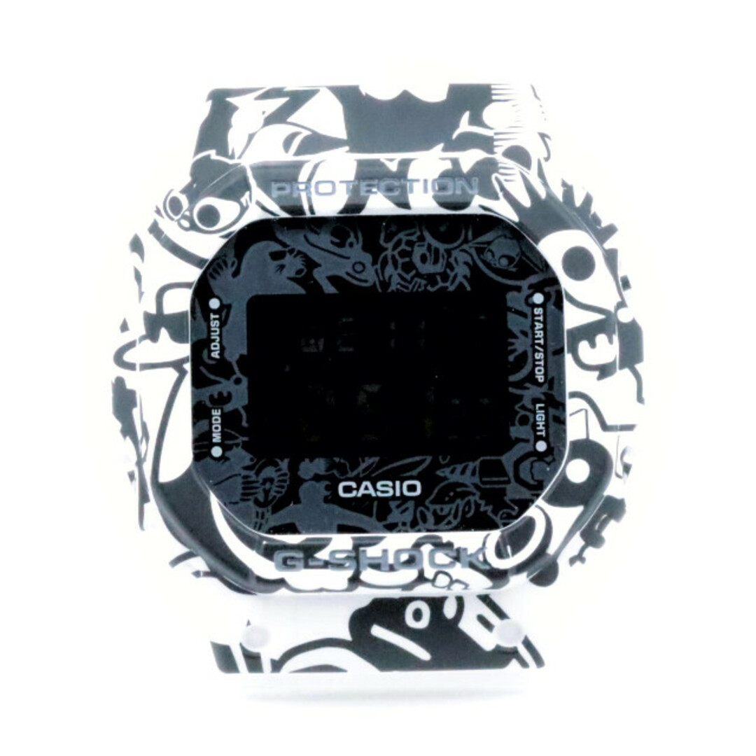 目立った傷や汚れなし カシオ ジーショック ジーユニバース DW-5600GU メンズ レディース 腕時計 黒 デジタル質サイトウ