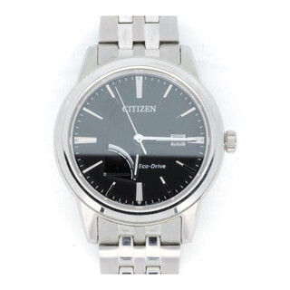 シチズン(CITIZEN)のシチズン エコドライブ AW7000-58E メンズ 腕時計 黒 ソーラー アナログ(腕時計(アナログ))