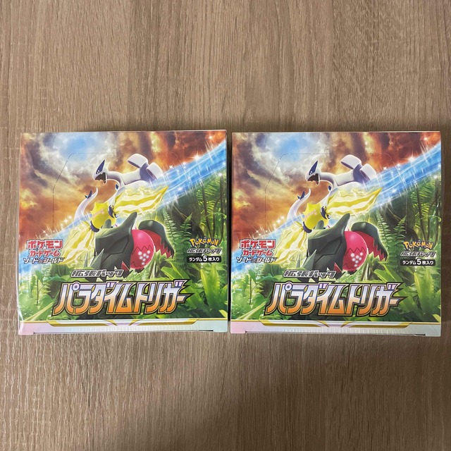 ポケモンカード パラダイムトリガー シュリンク付き未開封 2BOXセット-
