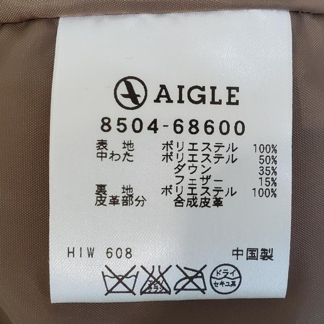 AIGLE(エーグル)のエーグル ダウンジャケット サイズL メンズ メンズのジャケット/アウター(ダウンジャケット)の商品写真