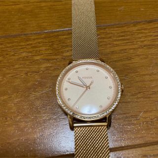 フォッシル(FOSSIL)の★フォッシル　レディース　腕時計　ピンクゴールド(腕時計)