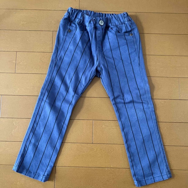 F.O.KIDS(エフオーキッズ)のF.O.KIDS エフオーキッズ　パンツ　青　ストライプ　100 キッズ/ベビー/マタニティのキッズ服男の子用(90cm~)(パンツ/スパッツ)の商品写真