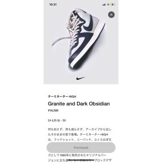 Nike ターミネーター　27cm(スニーカー)