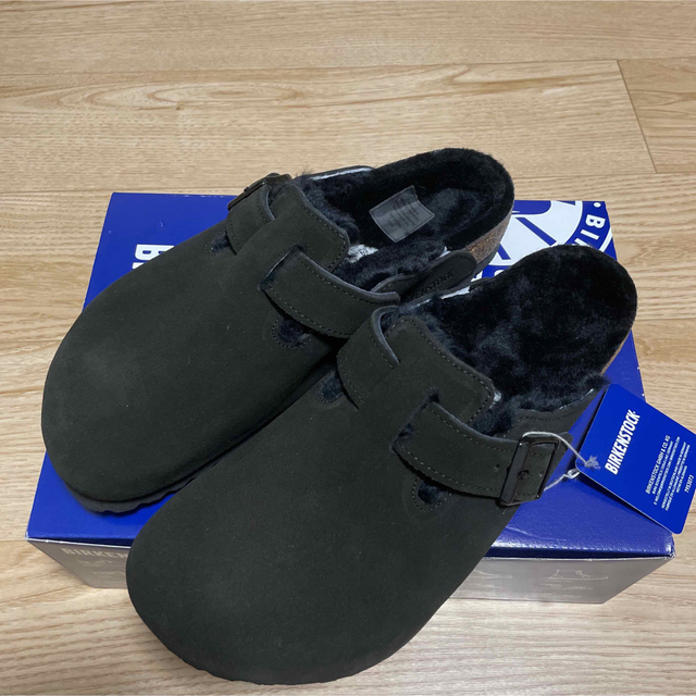 BIRKENSTOCK - 新品 ビルケンシュトック Boston 裏起毛 レザー