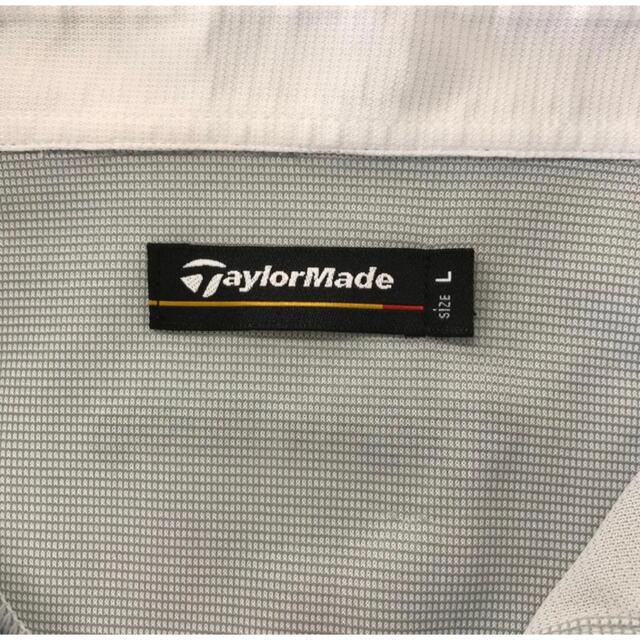 TaylorMade(テーラーメイド)のテーラーメイド　ポロシャツ　Lサイズ メンズのトップス(ポロシャツ)の商品写真