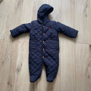 ポロラルフローレン(POLO RALPH LAUREN)のラルフローレン　ダウンロンパース　キッズ　ベビー　6m(ロンパース)