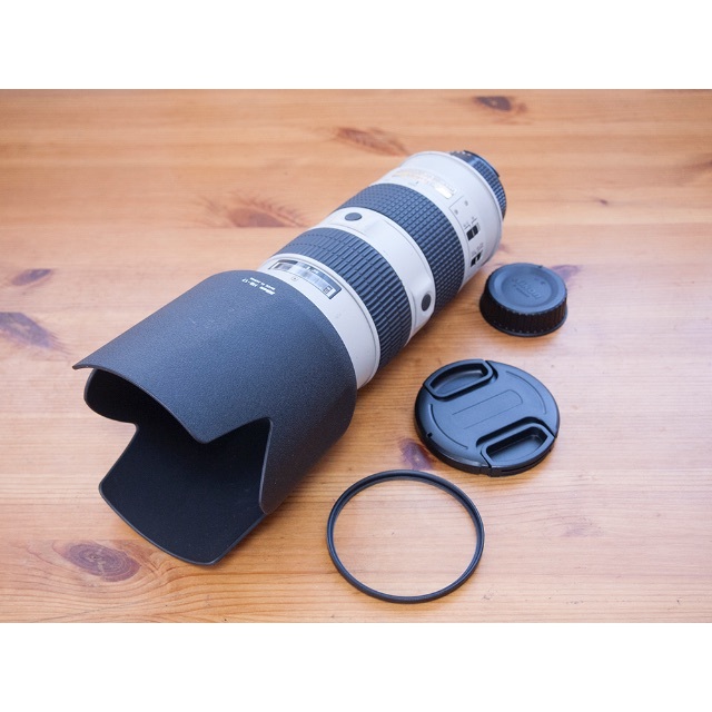 NIKON ED ニコン  AF S 80-200mm F2.8D ライトグレー