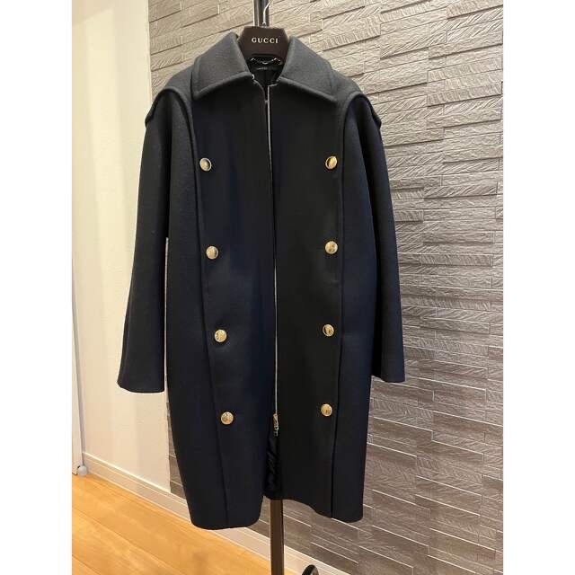 今月のお買得品 GUCCI 美品❕グッチコート プレタ ロングコート ウール
