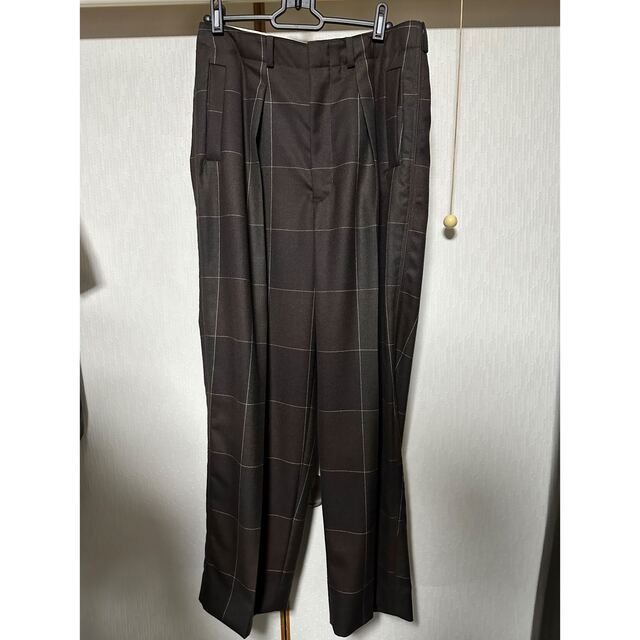 Yoke 1tuck wide trousers