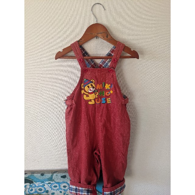 mikihouse(ミキハウス)のミキハウス　サロペット　90 キッズ/ベビー/マタニティのキッズ服女の子用(90cm~)(パンツ/スパッツ)の商品写真