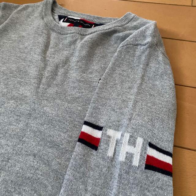 TOMMY HILFIGER(トミーヒルフィガー)の【美品】トミーヒルフィガー　ニット　キッズ　120cm キッズ/ベビー/マタニティのキッズ服男の子用(90cm~)(ニット)の商品写真