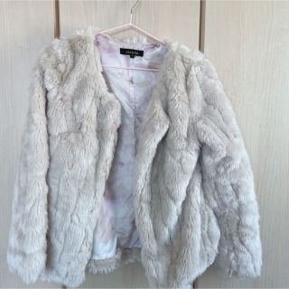 リエンダ(rienda)のリエンダのFaux Furショートコート(毛皮/ファーコート)