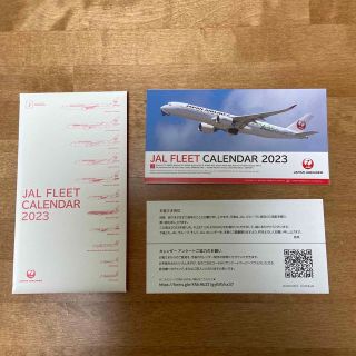 ジャル(ニホンコウクウ)(JAL(日本航空))の🌈JAL カレンダー　2023年(カレンダー/スケジュール)